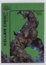 2025 Skybox Metal Universe Batman High Series PMG Green 5/10 Killer Croc 6o2