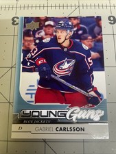 2017-18 Upper Deck Young Guns Gabriel Carlsson # 215