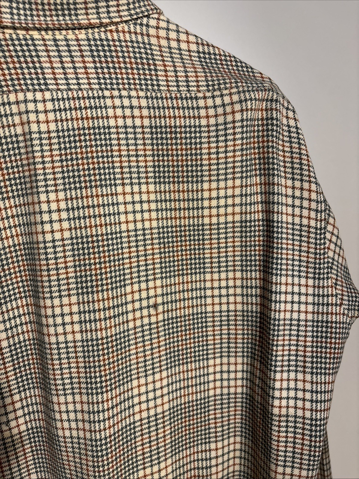 Flawed 70s Wool Pendleton Mens Button Down Vintag… - image 6