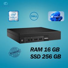 PC DESKTOP DELL 9020 MINI INTEL I7 RAM 16GB SSD 256GB WIN 11 PRO RICONDIZIONATO