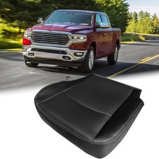 Driver Bottom Leather Seat Cover Fits for 2013-2018 Dodge Ram Laramie 1500