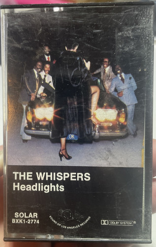 THE WHISPERS Headlights Cassette 1978 RARE Produced: Dick Griffey & The Whispers - Picture 1 of 6