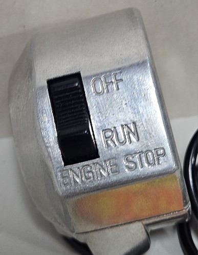 NOS Genuine Suzuki TS 185 250 400 DS185 Right Start Stop Kill Switch Control OEM - Picture 2 of 5