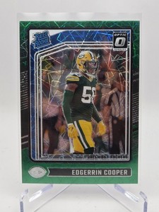 2024 Panini Donruss Optic - Rated Rookie Edgerrin Cooper #231 Green Velocity...