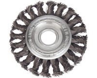 ZopfrundbüRste Lessmann Ø 115 Mm Stahldraht