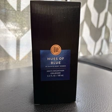 Bath & Body Works HUES OF BLUE Men’s Collection Cologne Full Size 3.4oz NEW