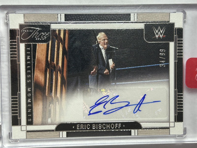 Eric Bischoff - WWE 2024 Panini Three Count #TH=EBF- Encased /99