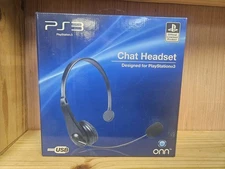 Chat Headset PS3 Designed for PlayStation3 ONN USB Official Licensed Product NEW