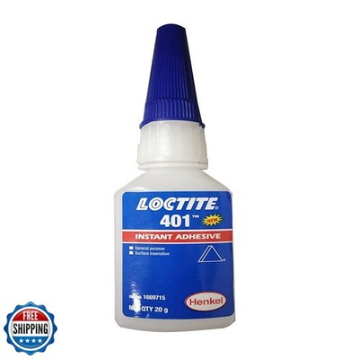 Loctite Instant Adhesive, 401, Prism, 20 Gram Bottle