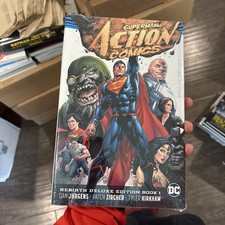 Cover of Superman: Action Comics Rebirth Deluxe Edition #1
