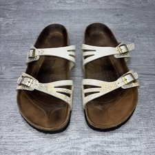 Birkenstock Birki  s Granada Gold Sandals Women's Size 9 Beige/Gold