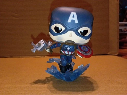 Funko Pop! Marvel Avengers Endgame 573 Captain America Figure.