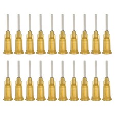 Aghi per Dispensare 17G, 52PCS Punta Arrotondata 1/2 Pollice, Giallo