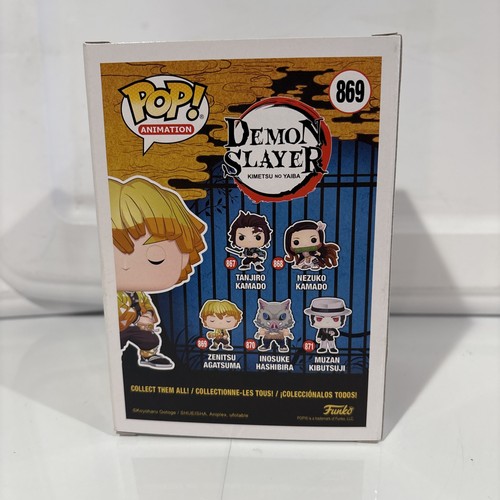 Funko Pop! Vinyl: Demon Slayer: Kimetsu no Yaiba - Zenitsu Agatsuma #869 - Picture 3 of 7