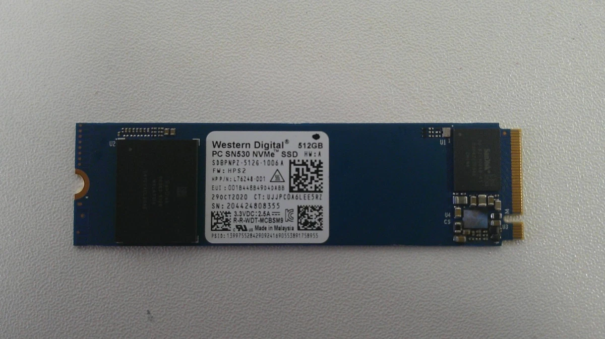 Western Digital 512 GB Solid State Drives for sale - eBay