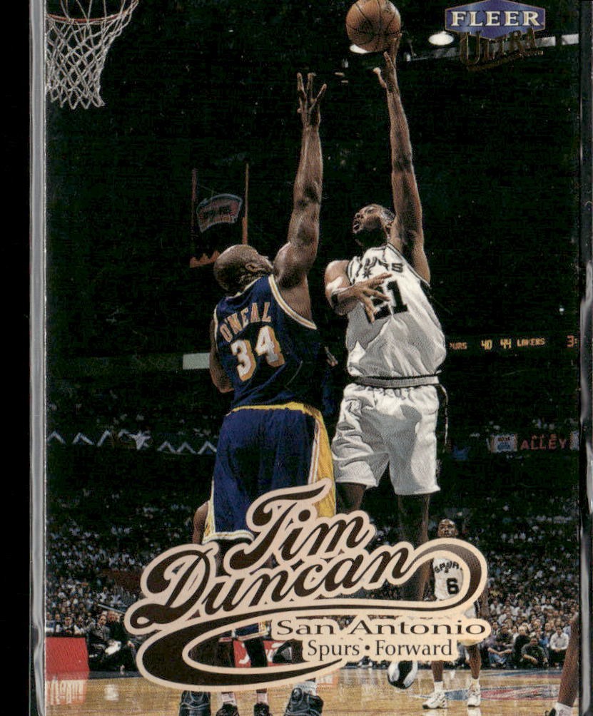 1998-99 Ultra Tim Duncan San Antonio Spurs #55