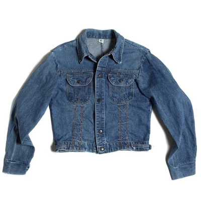 Vintage 1960s TUF-NUT Denim Trucker Jacket Womens Modified Fit - Image 1 of 4
