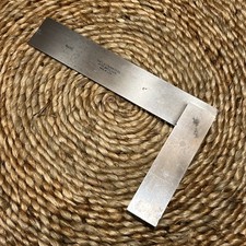 Vintage L. S. Starrett - No. 20 - Tool Makers 6” Precision Hardened Steel Square