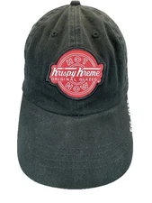 Krispy Kreme Doughnuts Hot Now Strapback Baseball Cap Hat Adjustable Est. 1937
