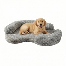 Orthopedic Memory Foam Dog Bed for Small Dogs - Washable  Waterproof  Remov...