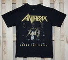 ANTHRAX AMONG THE LIVING T-SHIRT  TARIFFS INCLUDED
