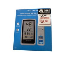AcuRite Wireless Digital Thermometer Outdoor Temp & Humidity Boxed/Retail 28HD