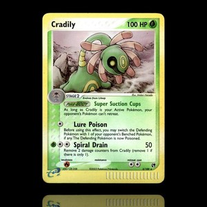 Cradily 3/100 EX Sandstorm Reverse Holo