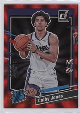 2023-24 Panini Donruss Rated Rookie Holo Red Laser /99 Colby Jones #221 1om7