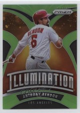 2020 Panini Prizm Illumination Lime Green 97/125 Anthony Rendon #I-12 07rd