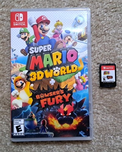 Super Mario 3d World + Bowser's Fury Nintendo Switch Game and Case | eBay