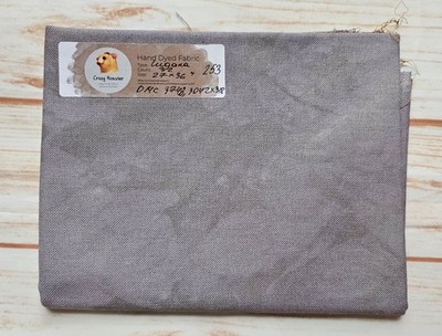 Hand Dyed zweigart Evenweave Cross Stitch 32ct fabric Murano18''x27''DMC #seetag