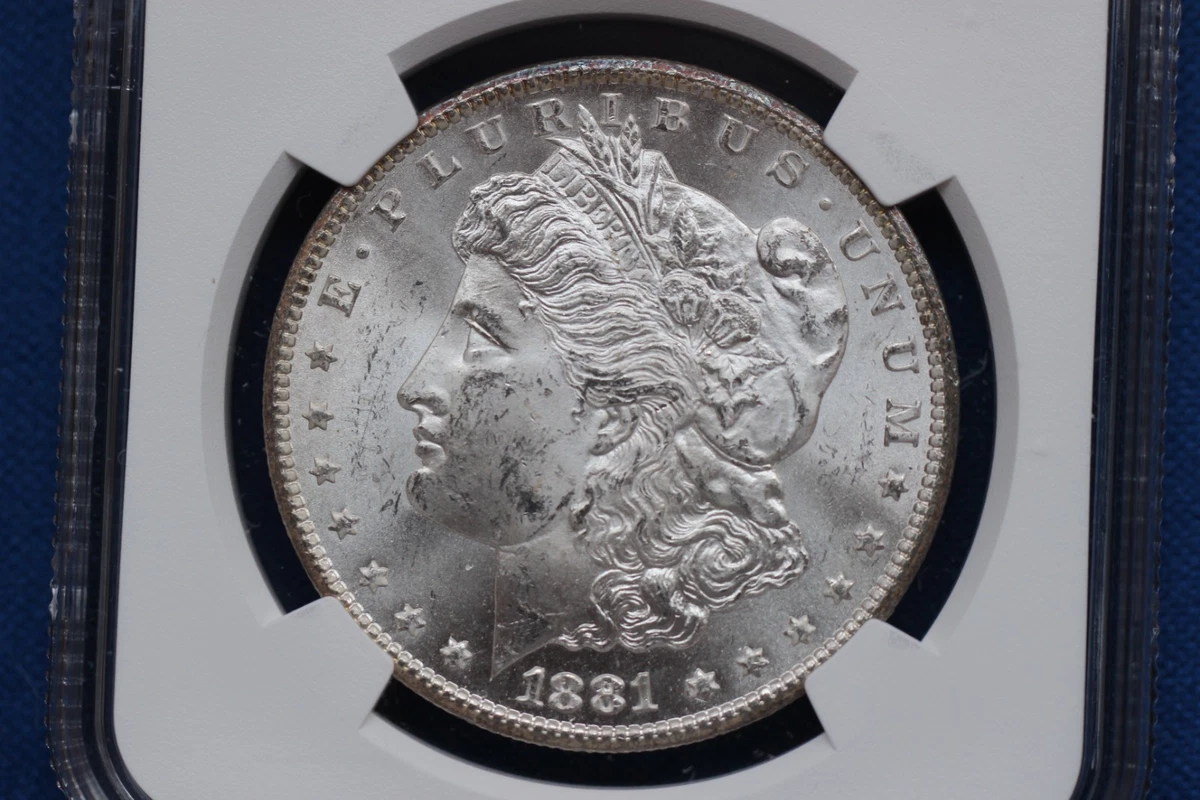 MS 62 Graded 1881 Year Morgan US Dollars (1878-1921) for sale | eBay