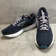 Brooks Glycerin GTS 20 Women's Size 11B Pink Blue Running Shoes 1203701B499