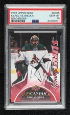 2021-22 Extended Series UD Canvas Young Guns Karel Vejmelka PSA 10 GEM MT 0lb7