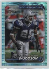2024 Topps Chrome Aqua Sonar Refractor 185/199 Darren Woodson #45 05ol