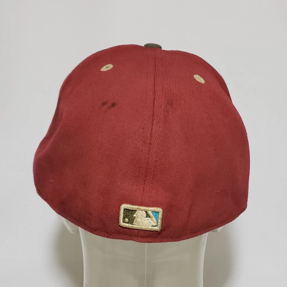 Cleveland Indians Hat NewEra 7 3/4 Maroon & Brown - Image 4 of 4