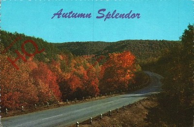 Ansichtskarte>>Ozarks, Herbstpracht
