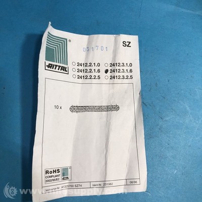 Rittal 2412.3.1.6 EMC Braided Ground Strap USIP