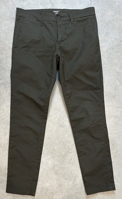 Carhartt WIP Sid Pant Men s Size 30 x 30 Brown Slim Tapered Chino Trousers