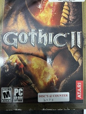 Gothic 2, Three CD's and Manual, PC Windows Game From 2003