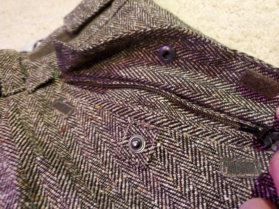 Специальная смесь револьвер 15K лыж сноуборда брюки мужчин L твид винтажный редкая - Изображение 3 из 4