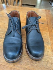 Red Wing 9024 Beckman Chukka Black Featherstone Boots 7.5D RARE Discontinued
