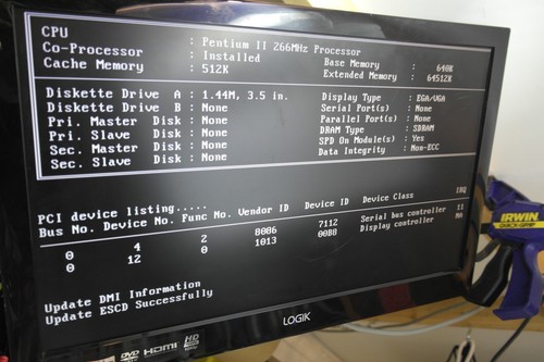 Asus P2B 1.04 Slot 1 ATX Motherboard AGP PCI ISA IDE FDD Intel BX working retro - Picture 3 of 17