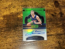 LUKE KENNARD SELECT GREEN ROOKIE SIGNATURES /65 AUTO 2017-18 LAKERS PISTONS SP
