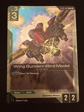 Wing Gundam (Bird Mode) C ST02-002 | Alt Art Promo | Gundam Card Game