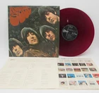 The Beatles Rubber Soul OP7450 Japan Red Vinyl LP S1639