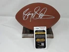 BARRY SANDERS signed full size football JSA COA LIONS