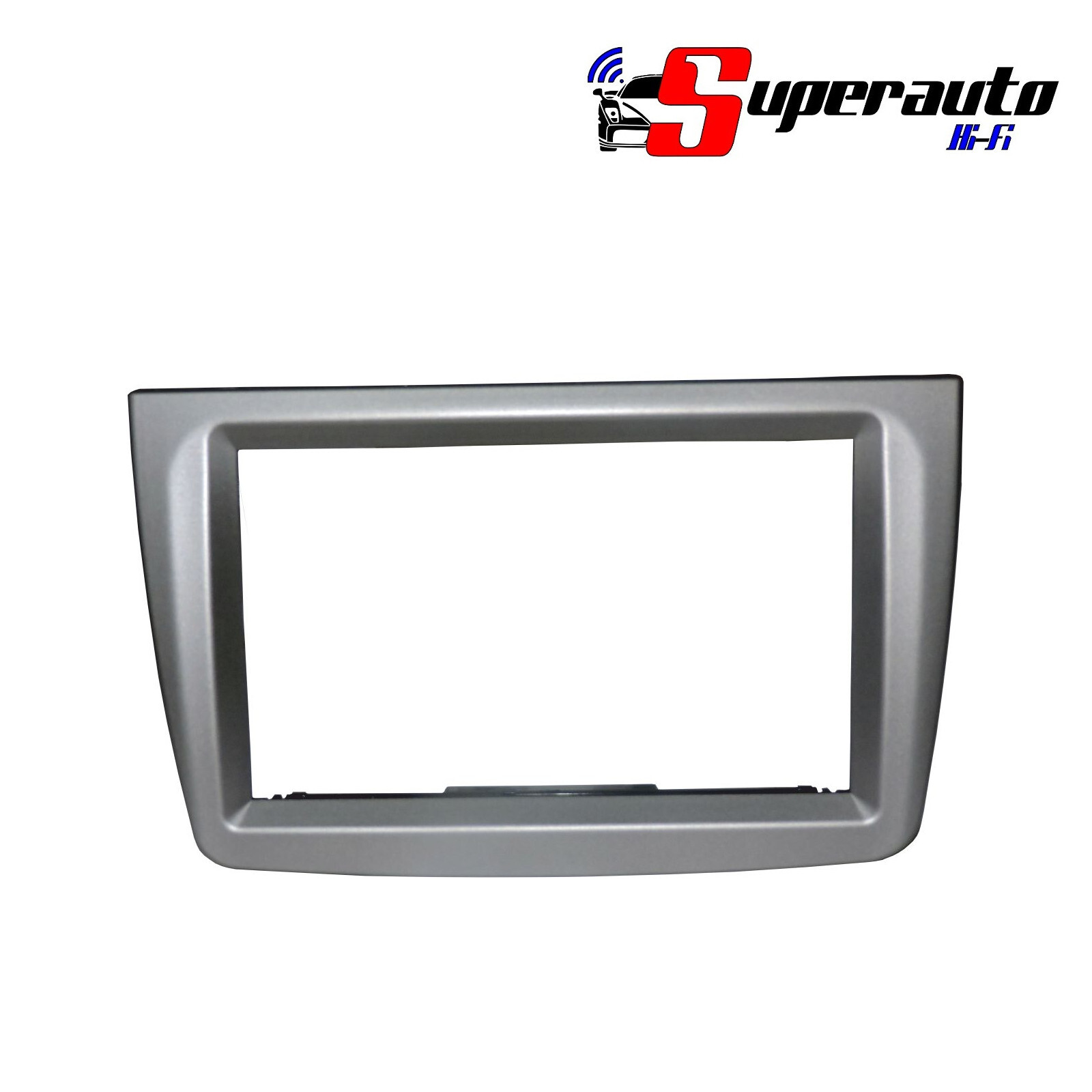 Mascherina Autoradio Masterline 2 DIN Fit Alfa Romeo Mito >'12 Grigio Opaco