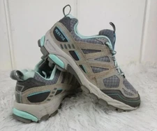 Pacific Trail Tioga Hiking Trail Athletic Shoes Womens Sz 8 Gray Seafoam Green