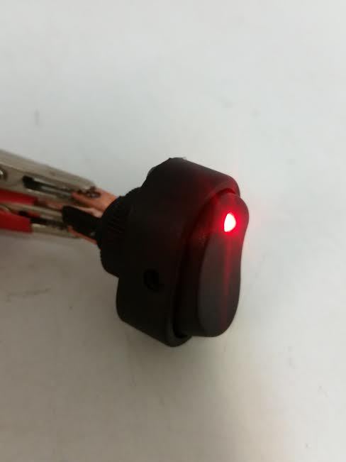 Pactrade Marine 20pcs Red LED Light On-Off Rocker Switch For Auto Car Boat RV Klasyczna popularność, zysk